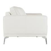 Soho - Italian White Leather Sofa — view 3