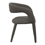 Faerron - Modern Grey Fabric Dining Chair — view 5