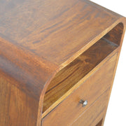 Curve Drawer Nightstand - R&R Furniture Gallery (Fountain Valley, CA)