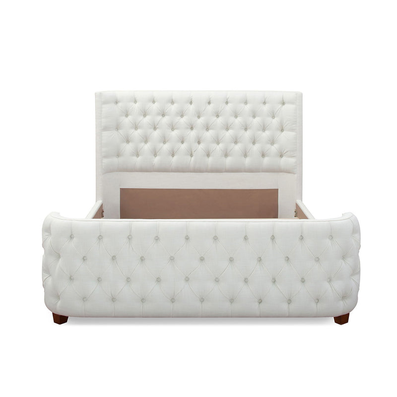 Brooklyn - Tufted Panel Bed Headboard And Footboard Set - R&R Furniture Gallery (Fountain Valley, CA)