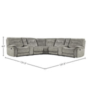 Cooper - Modular Manual Reclining Sectional - R&R Furniture Gallery (Fountain Valley, CA)