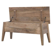 Lid Up Storage Bench - Oak - R&R Furniture Gallery (Fountain Valley, CA)