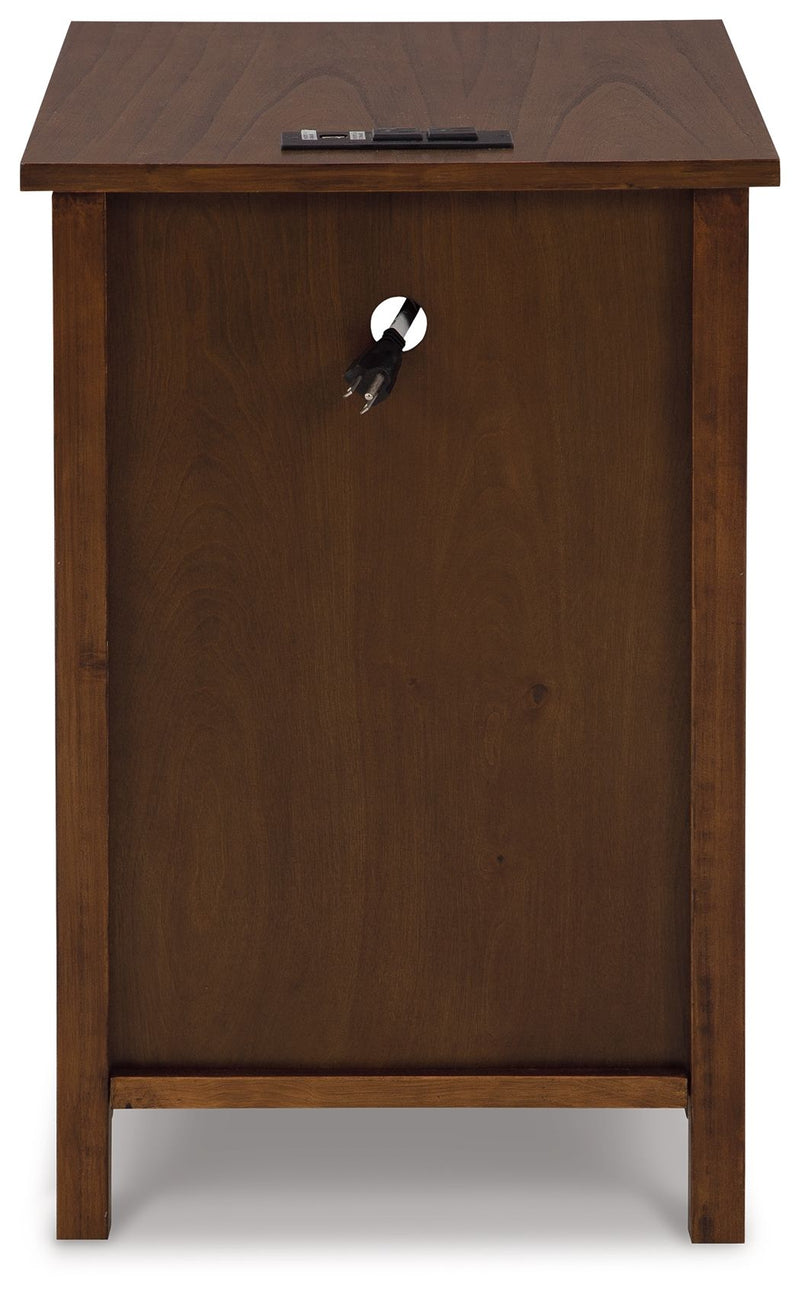 Treytown - Chair Side End Table - R&R Furniture Gallery (Fountain Valley, CA)