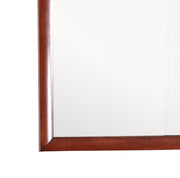 Glory Furniture Marilla mirror featuring a sleek, modern design with a rectangular frame and clear reflective surface.