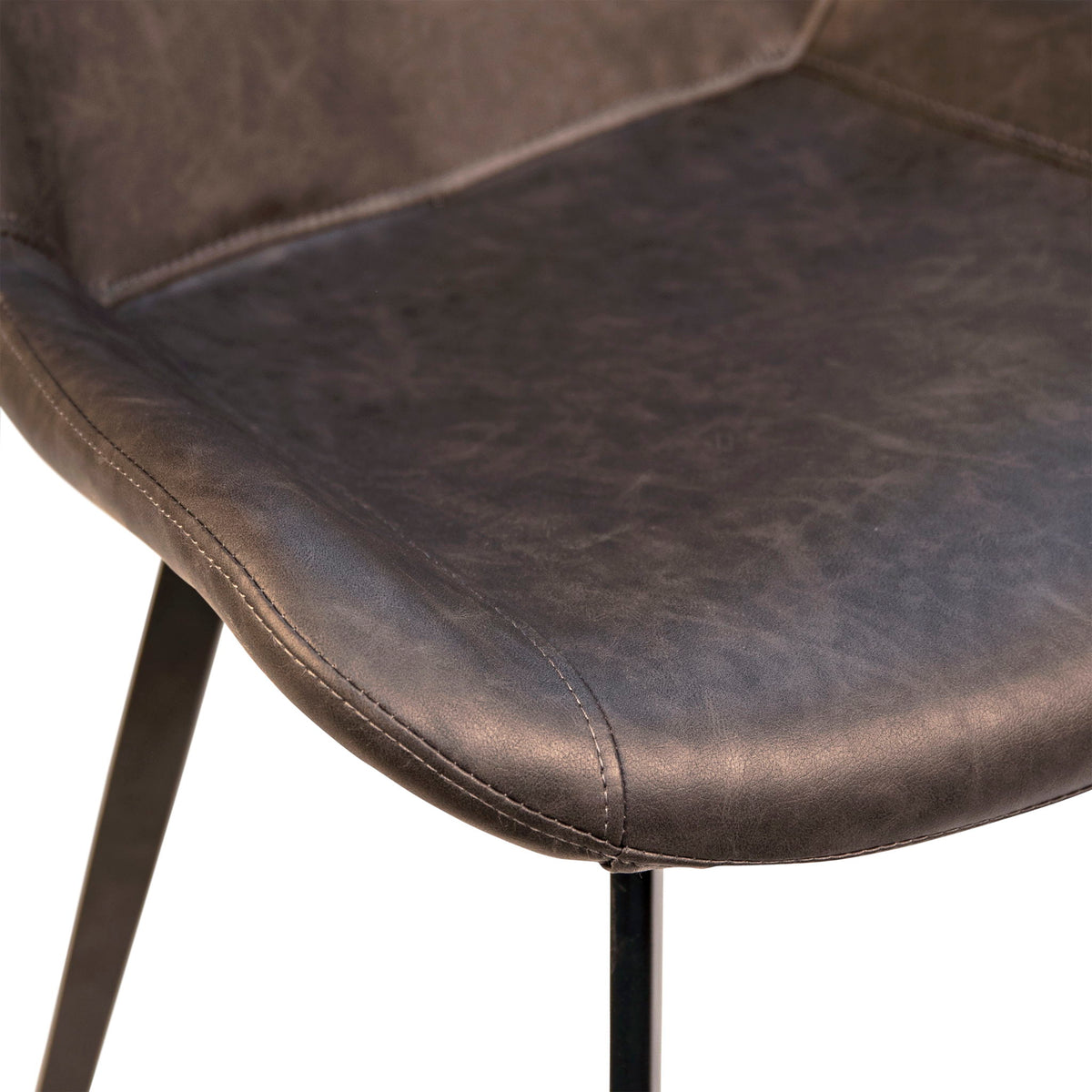 Banon - Dining Chair (Set of 2) - Charcoal And Black