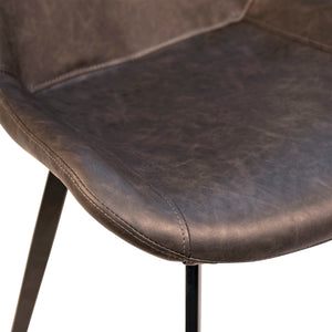 Banon - Dining Chair (Set of 2) - Charcoal And Black