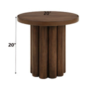 Sanat - End Table - Brown - R&R Furniture Gallery (Fountain Valley, CA)