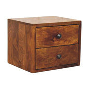 Solis - 1 Drawer Wall Mounted Nightstand - R&R Furniture Gallery (Fountain Valley, CA)