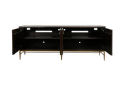 Crossings - Cairo Console - Rich Coffee Bean - R&R Furniture Gallery (Fountain Valley, CA)