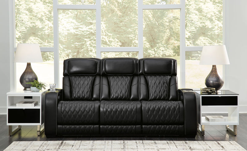 Boyington - Power Reclining Sofa With Adj Headrest - R&R Furniture Gallery (Fountain Valley, CA)