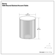 Demy - Handcrafted Metal Accent Table - R&R Furniture Gallery (Fountain Valley, CA)