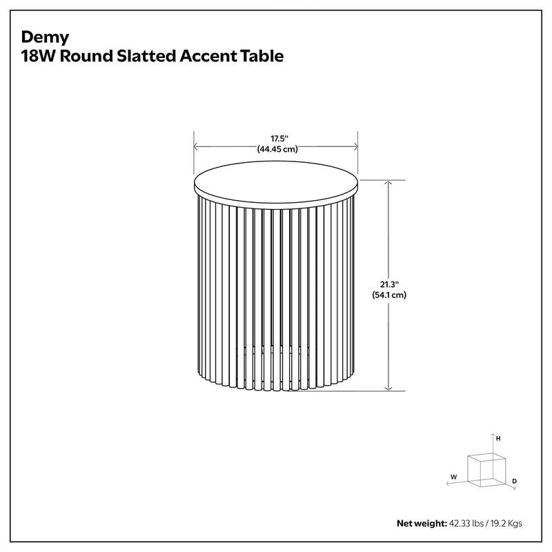 Demy - Handcrafted Metal Accent Table - R&R Furniture Gallery (Fountain Valley, CA)