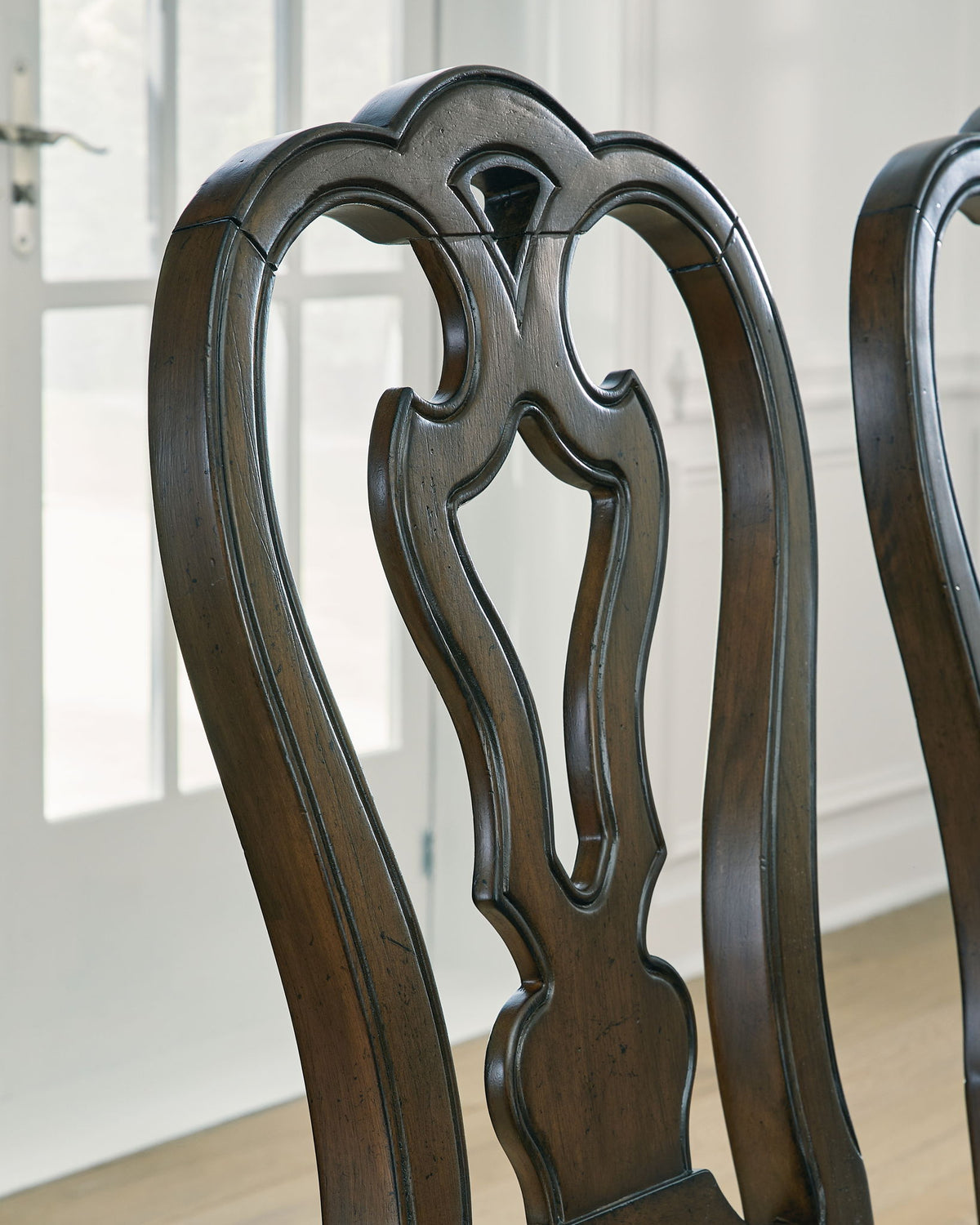 Maylee - Dining Upholstered Side Chair (Set of 2) - Dark Brown - R&R Furniture Gallery (Fountain Valley, CA)