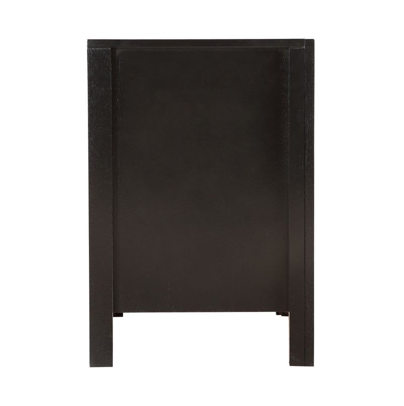 Glory Furniture accent nightstand with drawers, featuring a charming design ideal for bedroom decor and storage.