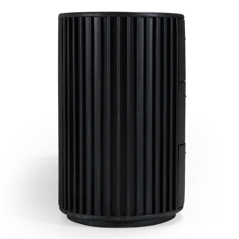 Fields - Modern Black Acacia Dresser — view 3