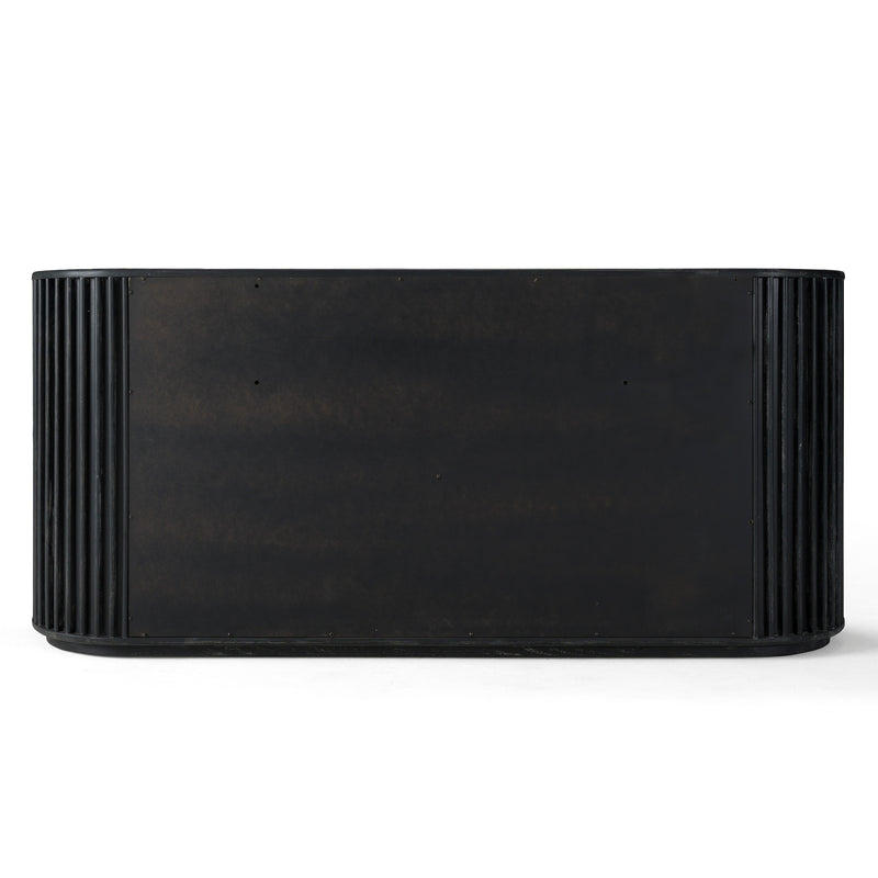 Fields - Modern Black Acacia Dresser — view 4