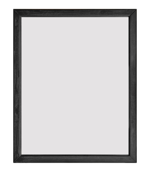Fields - Modern Black Acacia Mirror — view 2