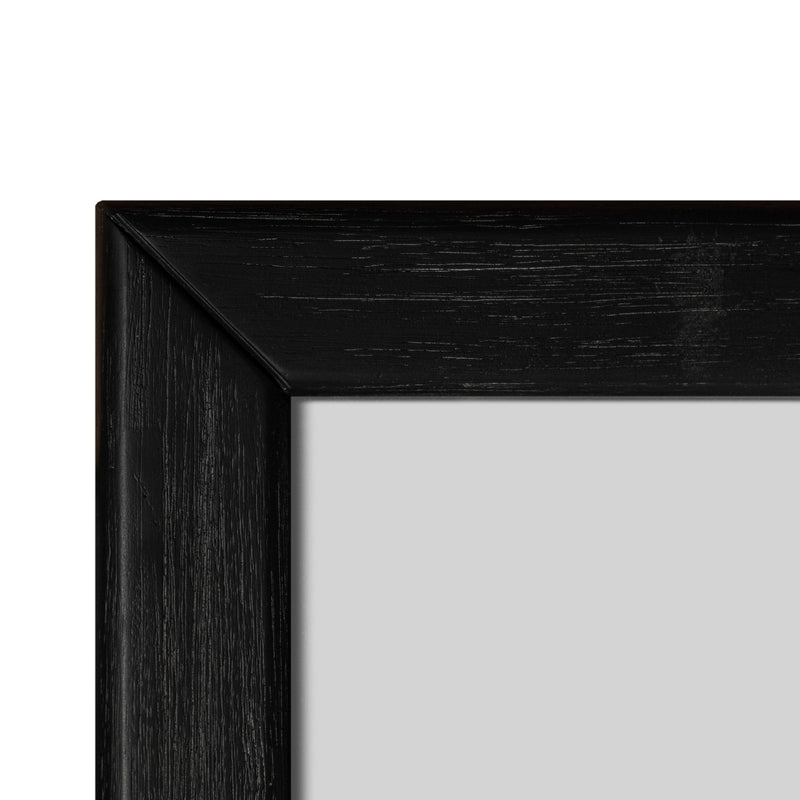 Fields - Modern Black Acacia Mirror — view 3
