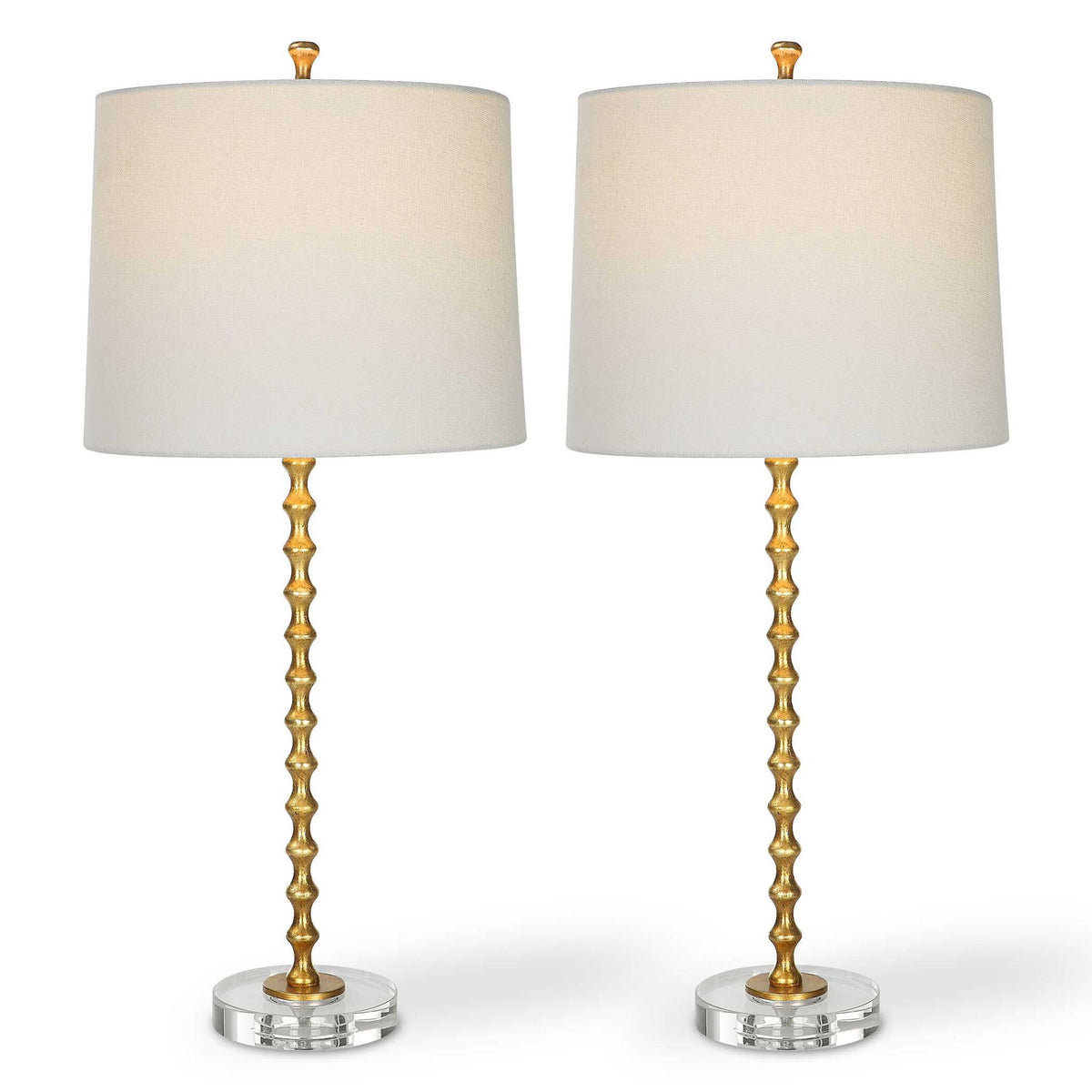 Table Lamp (Set of 2) - Gold Leaf