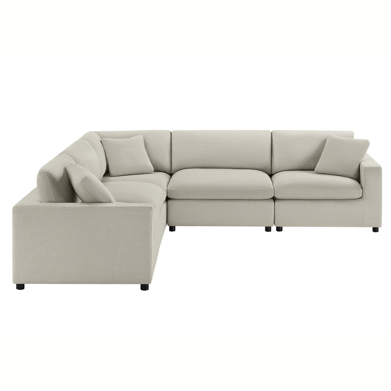 Cassandra - Modular 5 Piece Sectional - R&R Furniture Gallery (Fountain Valley, CA)