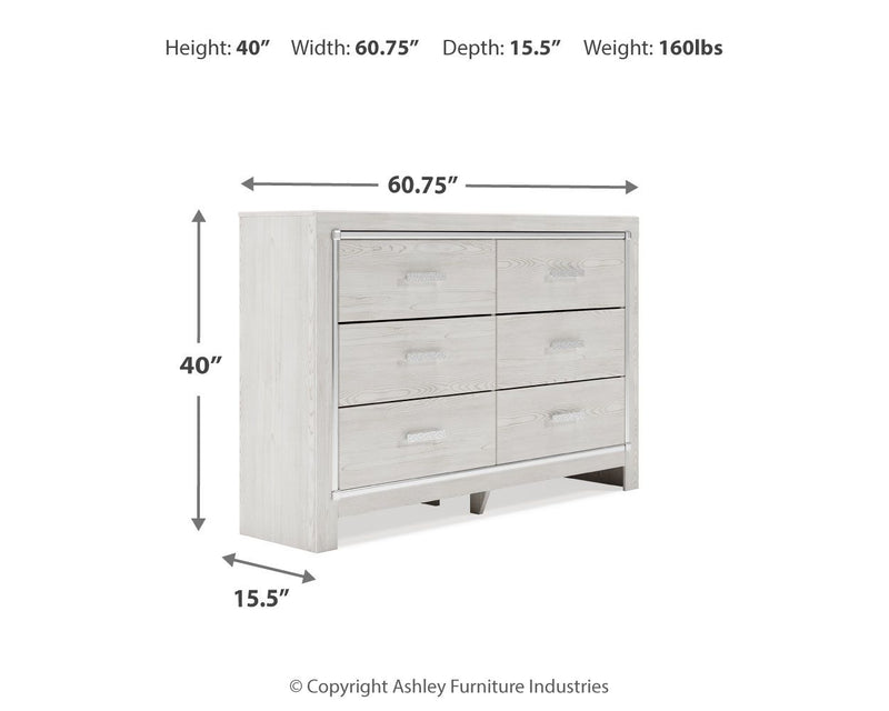 Altyra - Dresser, Mirror - R&R Furniture Gallery (Fountain Valley, CA)
