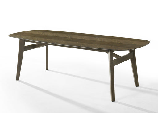 Costello - Mid-Century Modern Wenge Dining Table + 8 Chairs Set — view 2