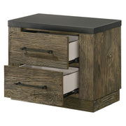 Lance - Nightstand - Tree Bark - R&R Furniture Gallery (Fountain Valley, CA)