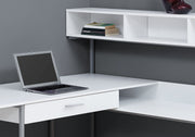 Computer Desk, Home Office, Corner, Storage Drawers, L Shape, Laptop, Contemporary & Modern - R&R Furniture Gallery (Fountain Valley, CA)