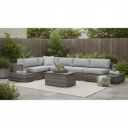 Stylish Entertainment Sectional Set, Outdoor Living - R&R Furniture Gallery (Fountain Valley, CA)