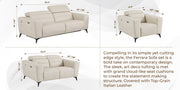 989 - Power Reclining Sofa With Power Headrest - R&R Furniture Gallery (Fountain Valley, CA)