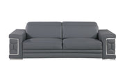296 - Leather Sofa - R&R Furniture Gallery (Fountain Valley, CA)