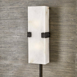 Clasp - 2 Light Sconce - Bronze