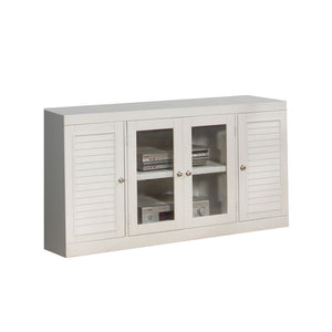 Boca - TV Console - Cottage White - R&R Furniture Gallery (Fountain Valley, CA)