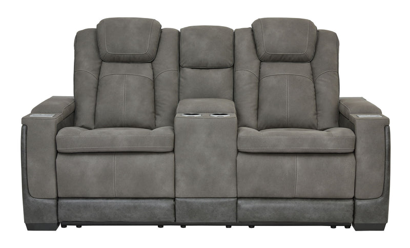 Next-Gen Durapella - Power Reclining Loveseat - R&R Furniture Gallery (Fountain Valley, CA)