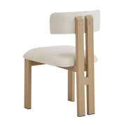 Modern Upholstered Armless Dining Chairs With Metal Legs - R&R Furniture Gallery (Fountain Valley, CA)