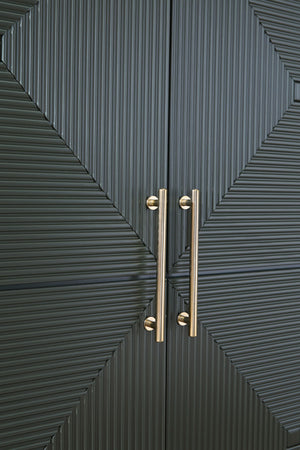 Geirwood - Accent Cabinet - Dark Green - R&R Furniture Gallery (Fountain Valley, CA)