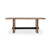 Brinton - 80" Dining Table - Acorn Brown - R&R Furniture Gallery (Fountain Valley, CA)
