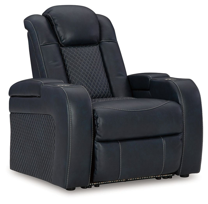 Fyne-dyme - Power Recliner/Adj Headrest - R&R Furniture Gallery (Fountain Valley, CA)