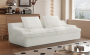 Nimbus - Oversized Full Foam 4 Seater Couch For Living Room Upholstered In Soft, Wide Armrests - R&R Furniture Gallery (Fountain Valley, CA)