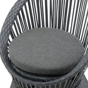 Modern Swivel Wicker Lounge Chair With Round Design - R&R Furniture Gallery (Fountain Valley, CA)