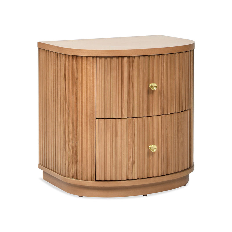 Valentine - 2 Drawer Storage Side Table - R&R Furniture Gallery (Fountain Valley, CA)