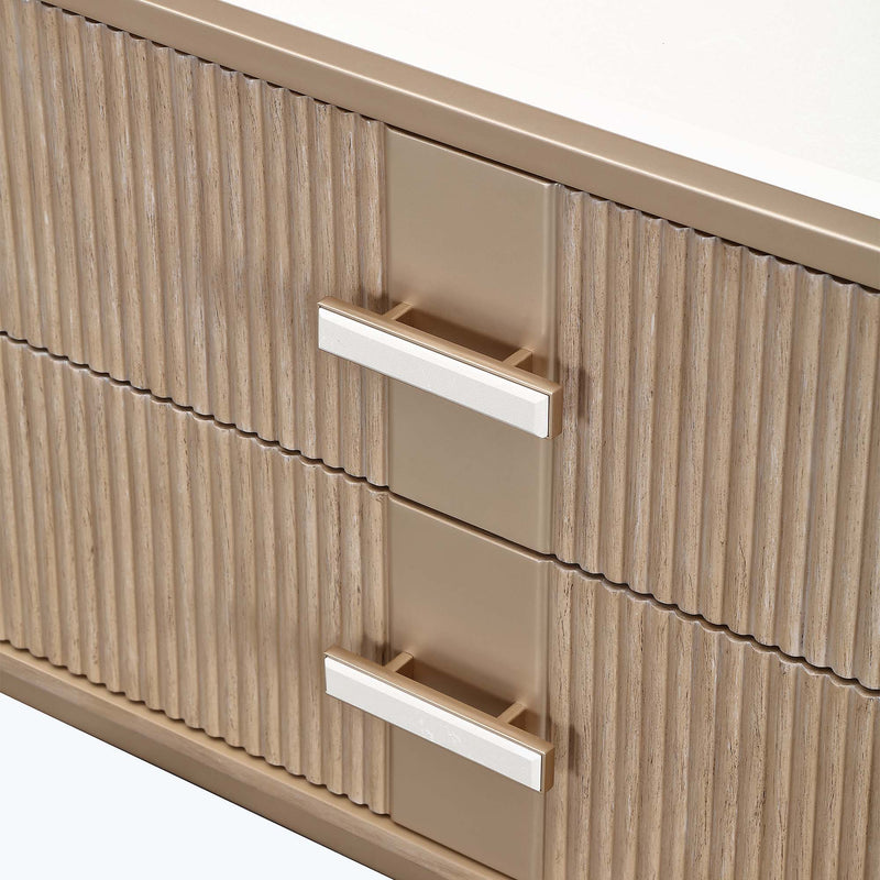 West Kensington - Media Cabinet - R&R Furniture Gallery (Fountain Valley, CA)