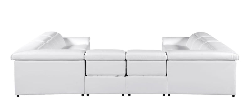 9762 - 8-Piece U-Shaped Sectional Sofa With 4 Power Recliners