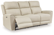Dahlmoore - Power Reclining Sofa - Almond - R&R Furniture Gallery (Fountain Valley, CA)