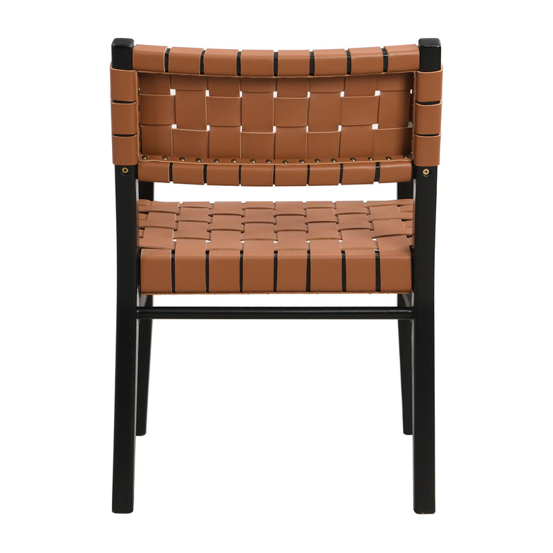 Noble House modern upholstered side dining chair with sleek design, cushioned seat, and stylish contemporary appearance.