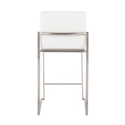 Lumi Source Fuji high back counter stool from the Contemporary stool set, featuring a modern design and functional style.