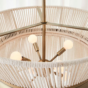 Highly Strung - 8 Light Round Pendant