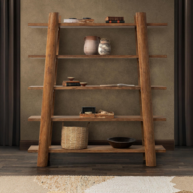 Pomona - Bookshelf - Golden Wheat - R&R Furniture Gallery (Fountain Valley, CA)