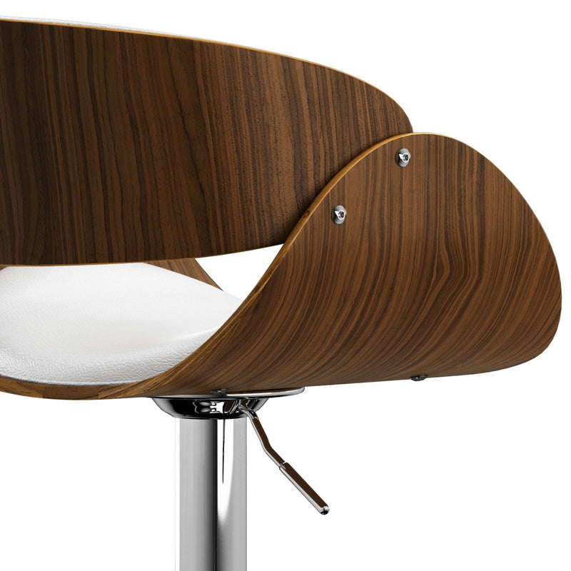 Amery - Mid Century Modern Adjustable Swivel Bar Stool - R&R Furniture Gallery (Fountain Valley, CA)