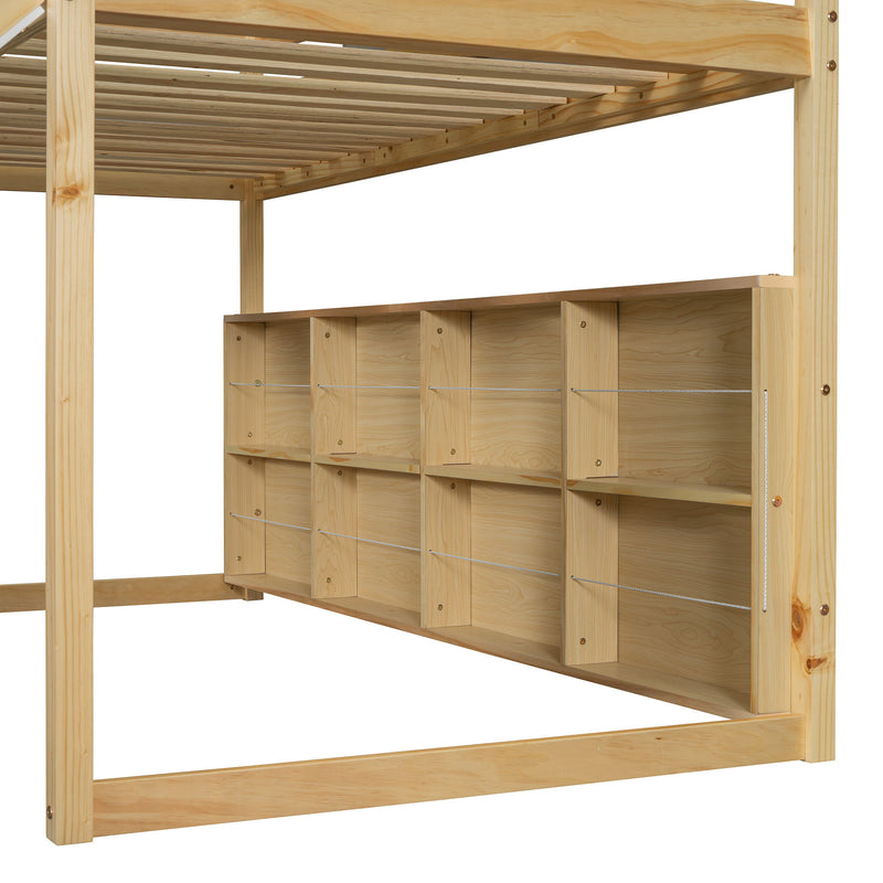 Loft Bed With House Shaped Frame And Tent - R&R Furniture Gallery (Fountain Valley, CA)